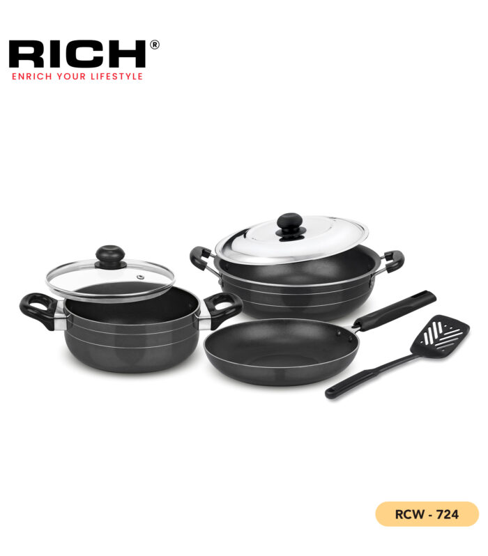 SET COOKWARE W/NYLOON SPOON