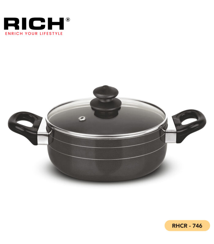 CASSEROLE W/GLASS LID