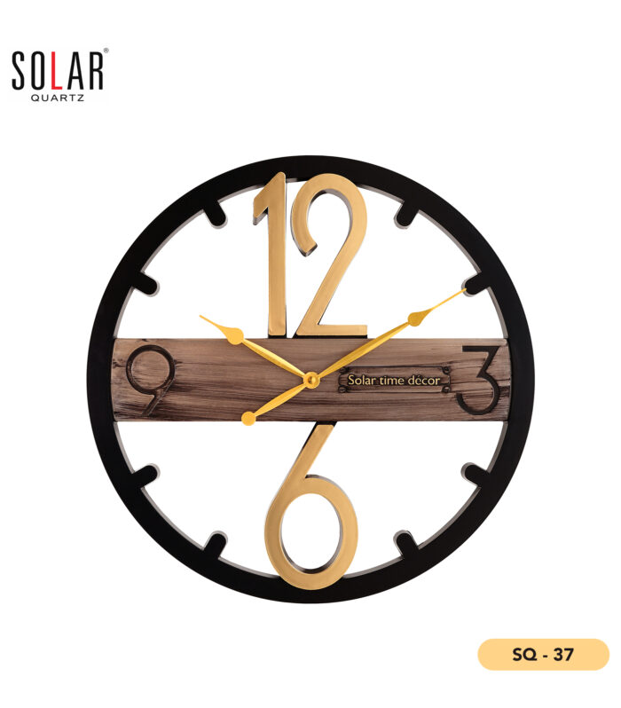 Solar Wall Clock – 15.75 Inch